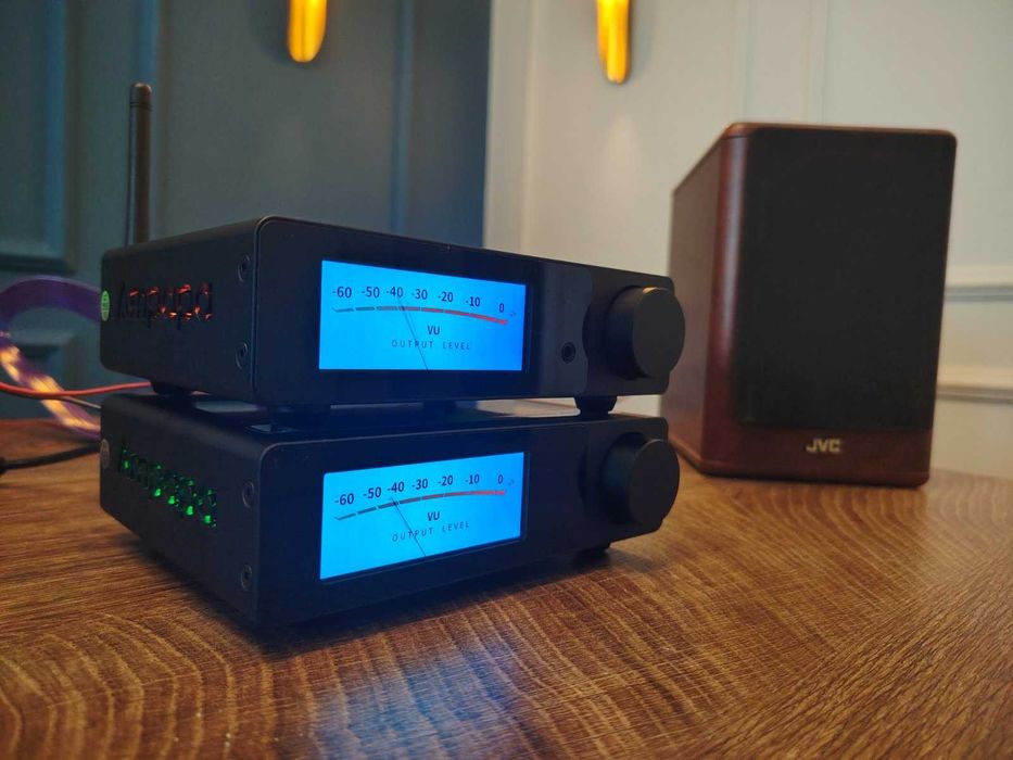 Hi Fi комбо Ampapa Q1 DAC + Ampapa D1 TPA3255 ESS9039 AK4493 PFFB Bluetooth 5.2