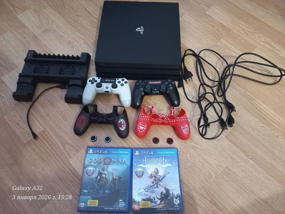 Play station4 pro 1терабайт с дисками