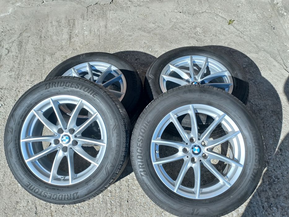 18"Bmw G 01 02 5x112 Style 618 7j et22 Като Нови С Дачици Перфектни!