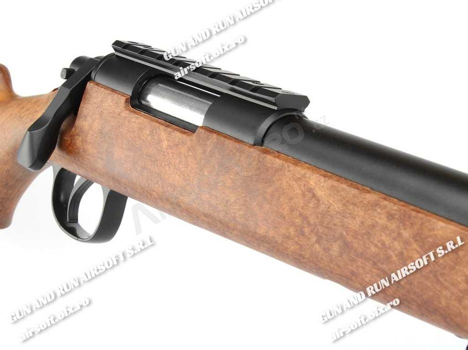 Pusca METAL Sniper Modificat ~4.5 JOULI+~ Cu Aer Comprimat ARC! ~Noua