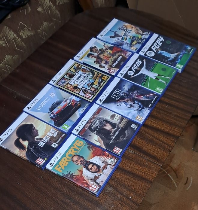 Продавам PS5 игри