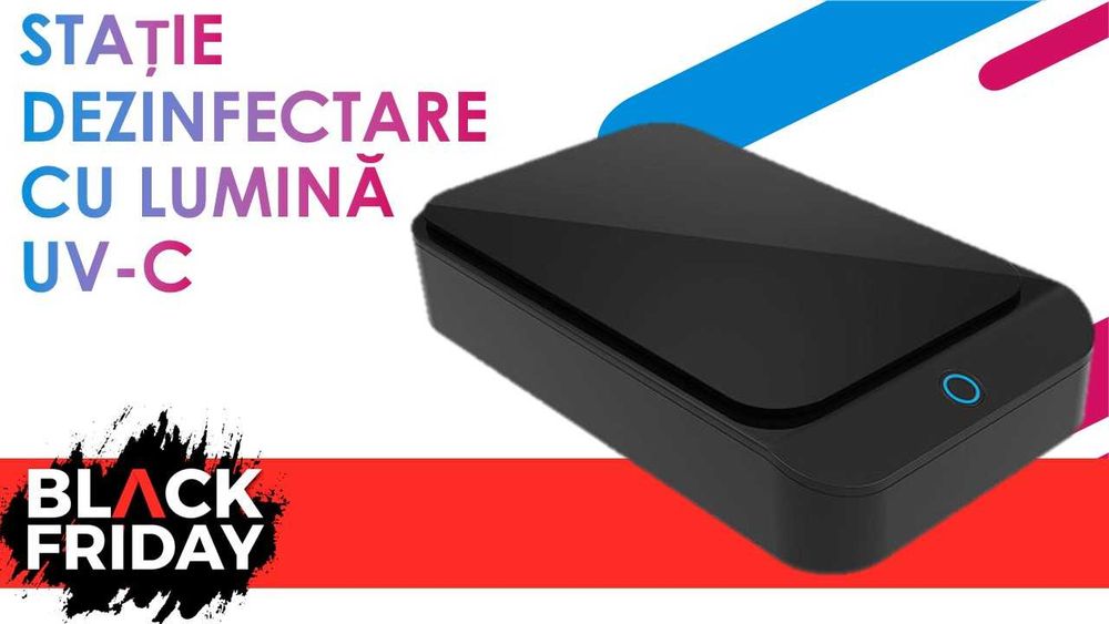 Dispozitiv dezinfectare cu lumina UV-C (ex: pentru periuta de dinti)