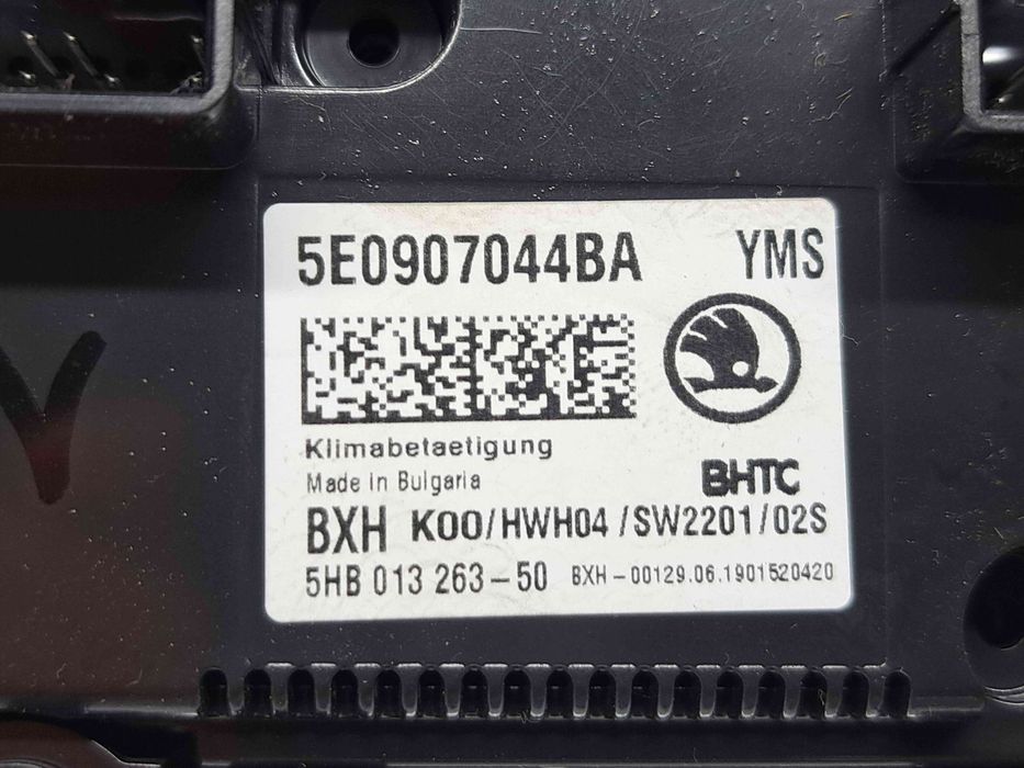 Panou comanda clima Skoda Octavia 3 Combi (5E5) [Fabr 2012-prezent] F