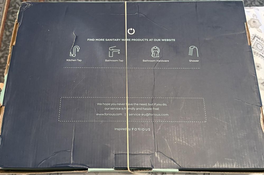 Стоящ смесител за кухня  FORIOUS хромиран