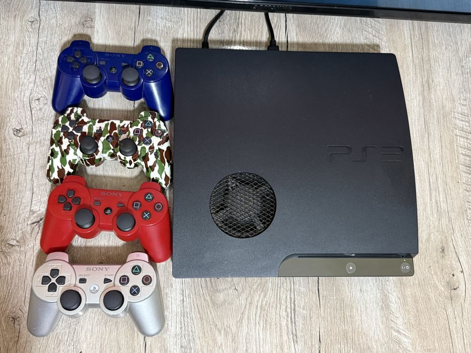 Playstation 3 Slim 160GB 4 ta jostik