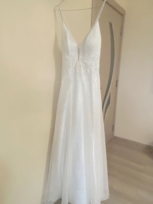 Сватбена  дълга рокля