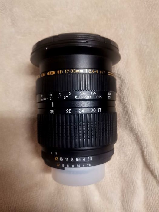 Oбектив Tamron SP AF 17-35 mm f/2.8-4 Di LD Aspherical (IF) за Никон