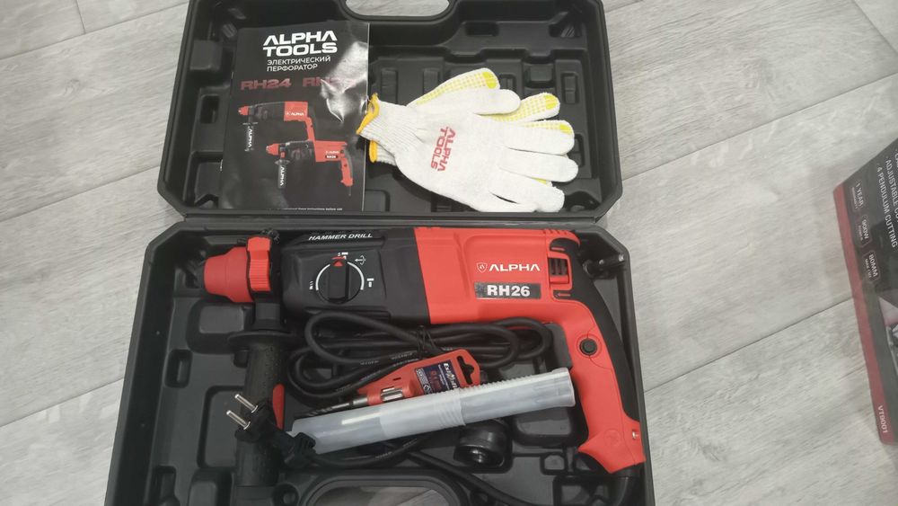 Перфоратор ALPHA RH26 новый