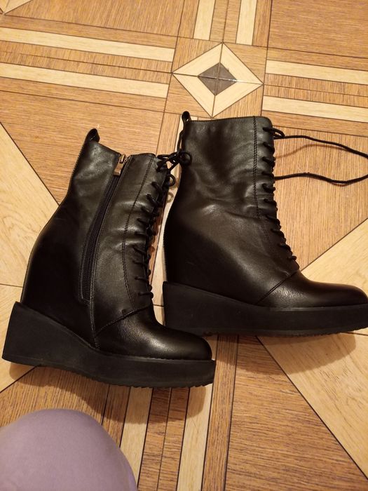 Сапоги ,натуральная кожа