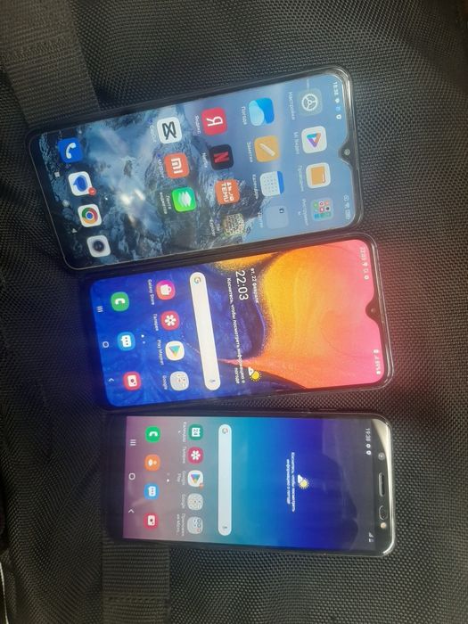 Samsung A10.Redmi 8a.samsung a6