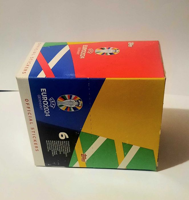 Topps Euro 2024 , cutie sigilata , 50.plicuri