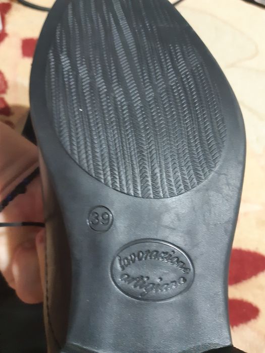 Pantofi bărbat piele mărimea 39 model elegant, comod finut