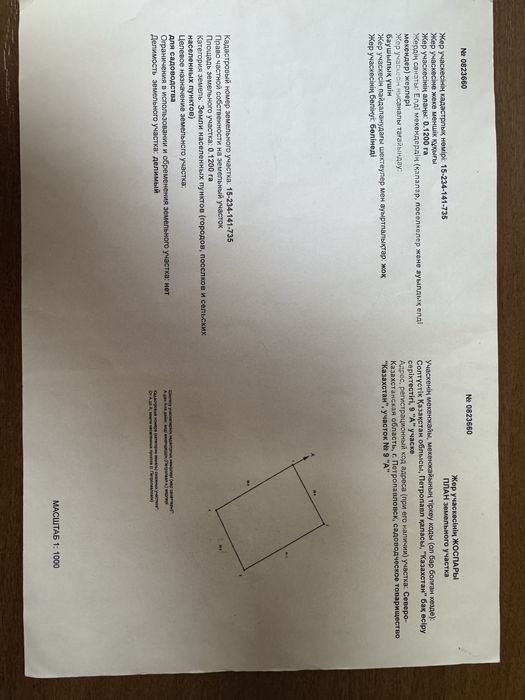 Продам земельный участок