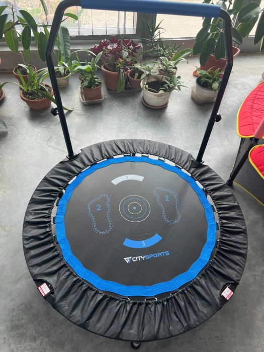 Trambulina fitnes cu maner, sigilata,  noua