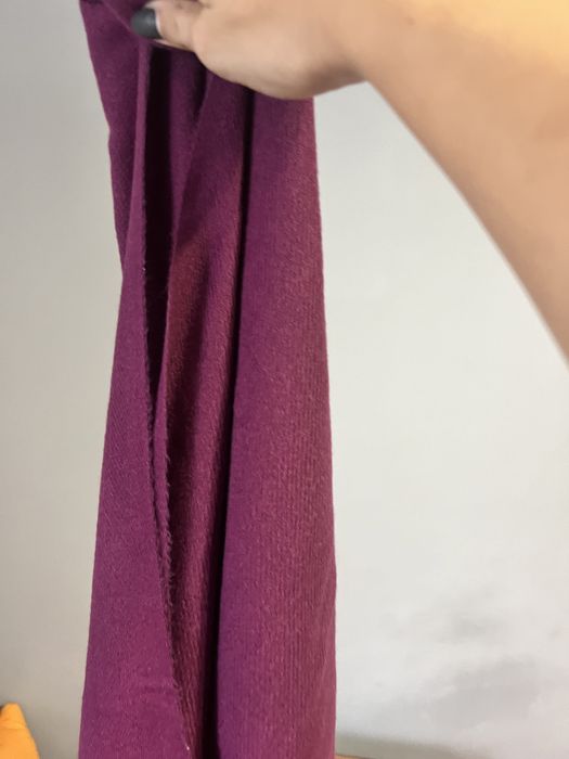 Зимен шал в лилав цвят