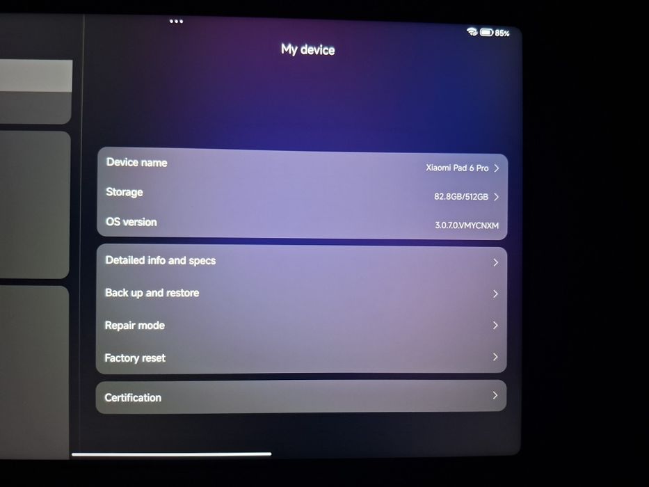 Xiaomi Pad 6 Pro (читать описание)