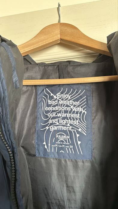 Пуховик мужской Pull & Bear, рамер М