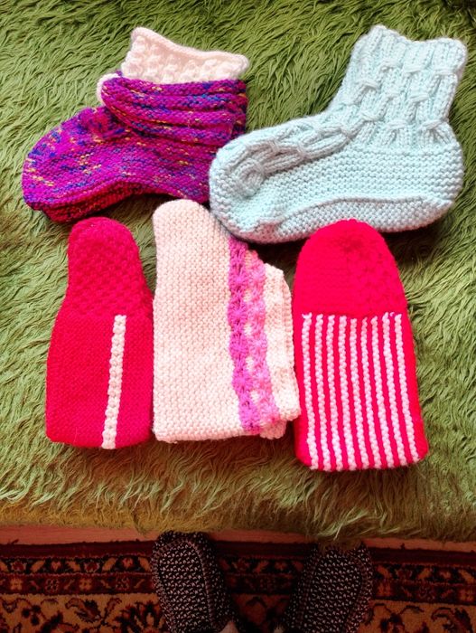 Плетени терлици,чорапи и шапки