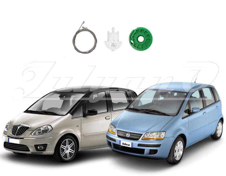 Ремонтен комплект за ел. машинка за стъкло за FIAT IDEA - LANCIA MUSA