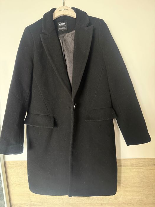 Черно палто ZARA