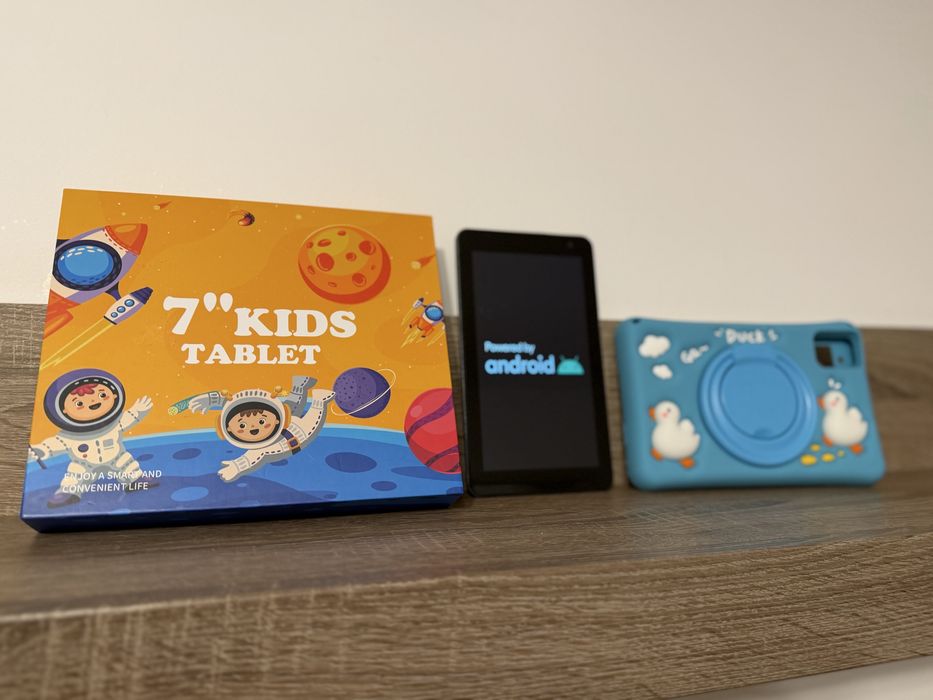 Tableta pentru copii, 7 inci, Android 13, octa-core, 4+4GB RAM, 64GB