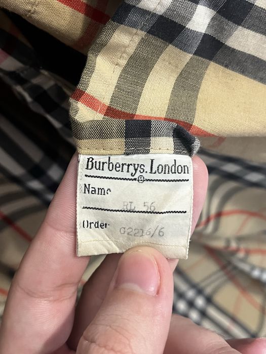 Palton burberry