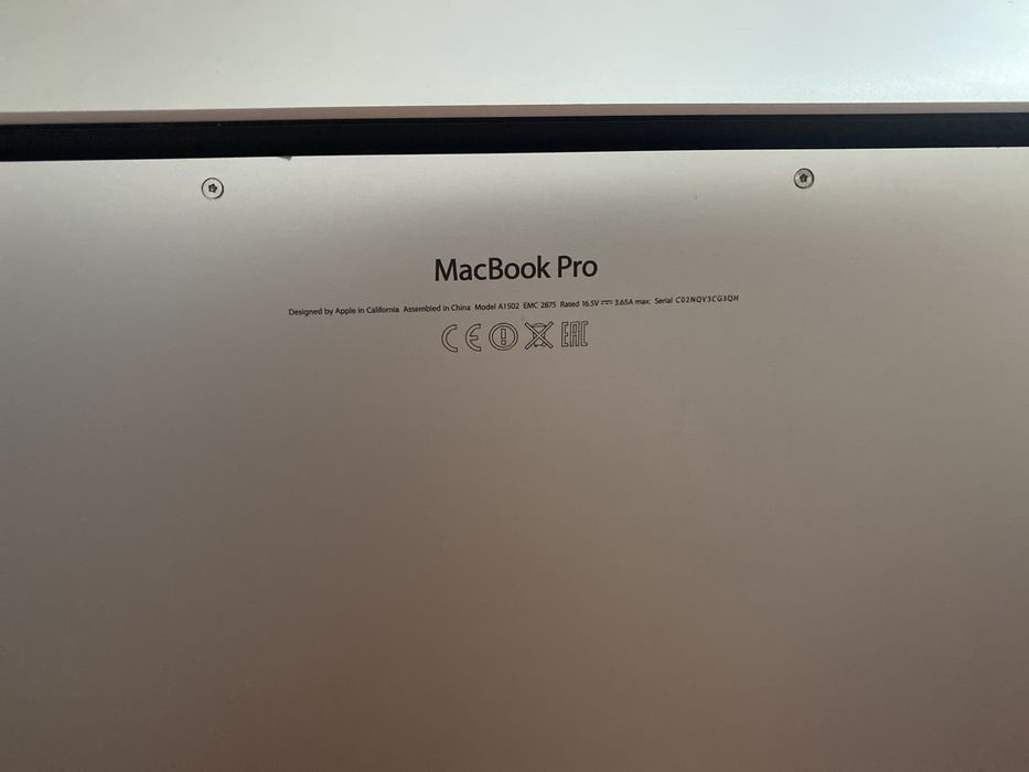Mac book 2015 начало