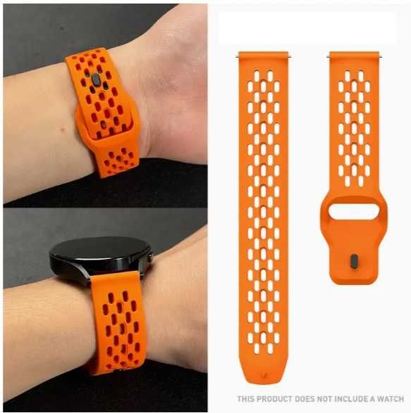 Curea silicon cu inchidere pe interior 22 mm - 2 curele la oferta  !