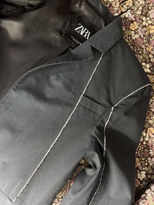 Сиво сако ZARA блейзър
