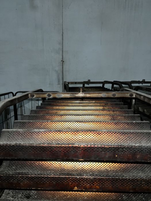 Тележка шпилька для печи