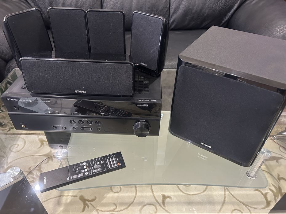Yamaha HTR-2064 ресивър + колони