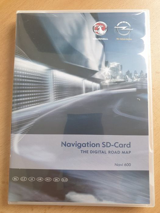SD карта с навигация за Navi600 Opel Vauxhall