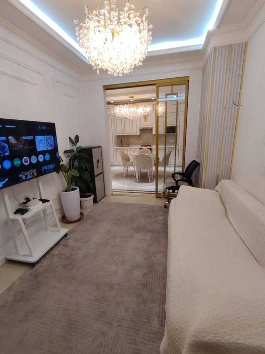 2-комнатная 51 м² в Mirabad City с евро ремонтом