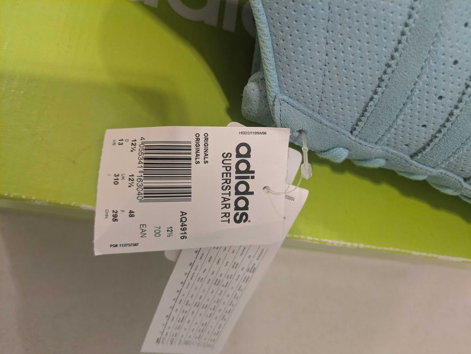 adidas Superstar RT Clear Aqua