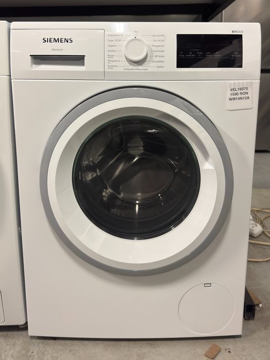Mașină de spălat rufe 9kg Siemens iQ300 WM14N12A