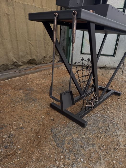 Мангал барбекю с решеткой гриль