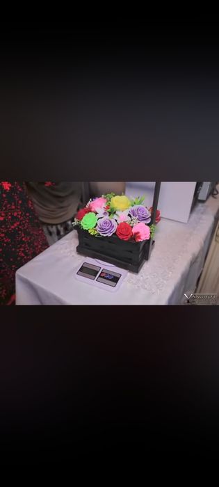 Хидли гуллар  совунли декаратсия учун спалнийларга