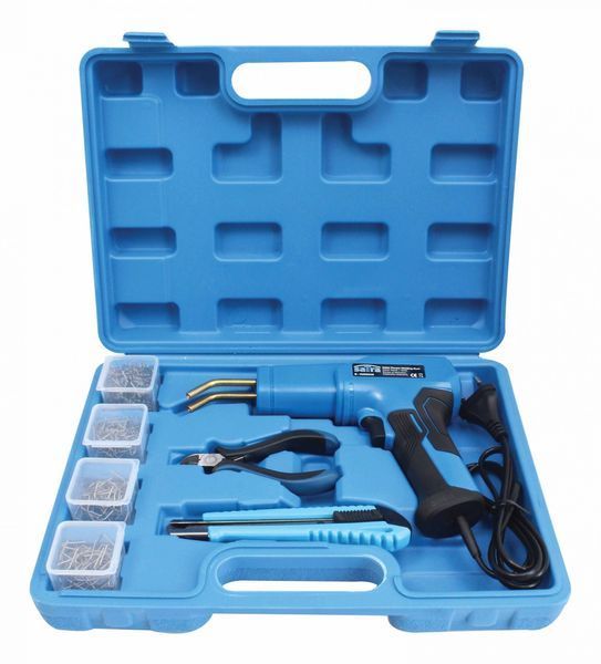 Пистолет за лепене и ремонт на пластмаса с аксесоари 50w asta