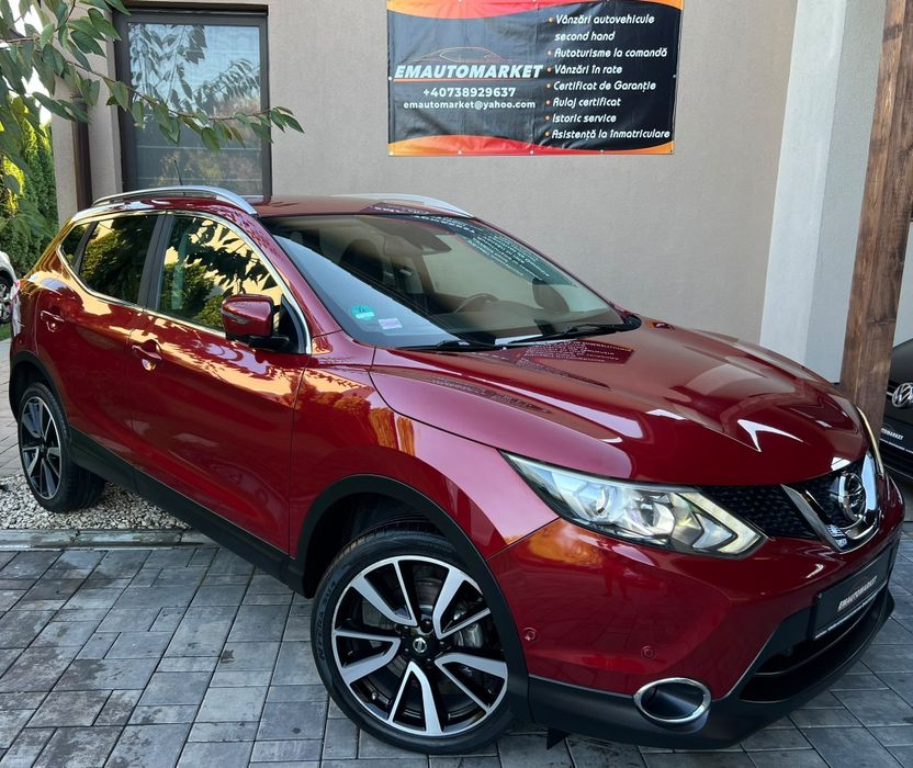 Nissan Qashqai Tekna 4x4 1.6 D*Full Options*Piele*Camere 360*Navi*Keyless Entry &Go