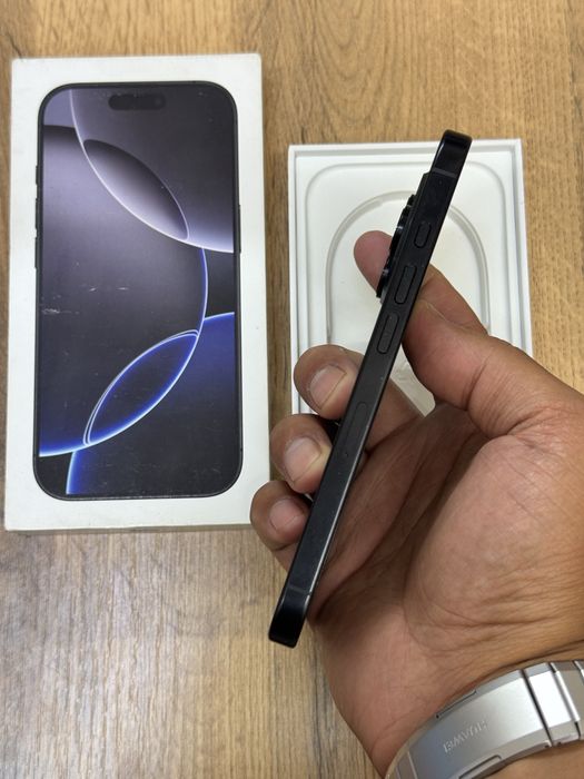  iPhone 16pro 5G 256gb 3J/A black titanium