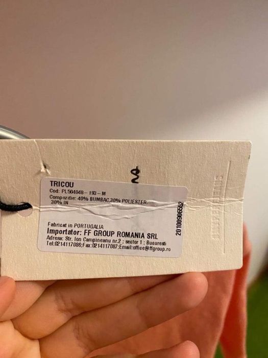 Pepe jeans tricou fete mas M nou cu eticheta