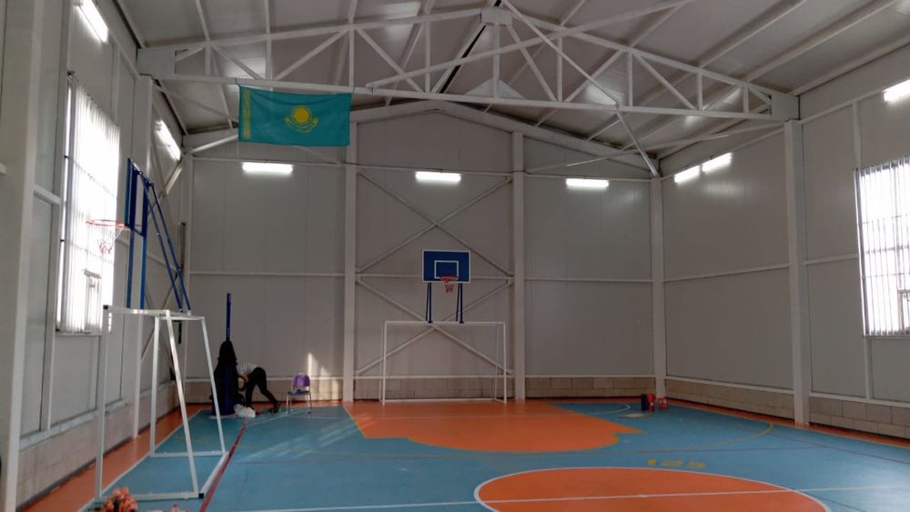 Разметка спортзала