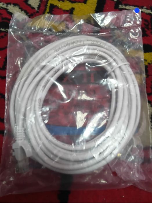 5 метров патчкорд шнур кабель LAN RG45