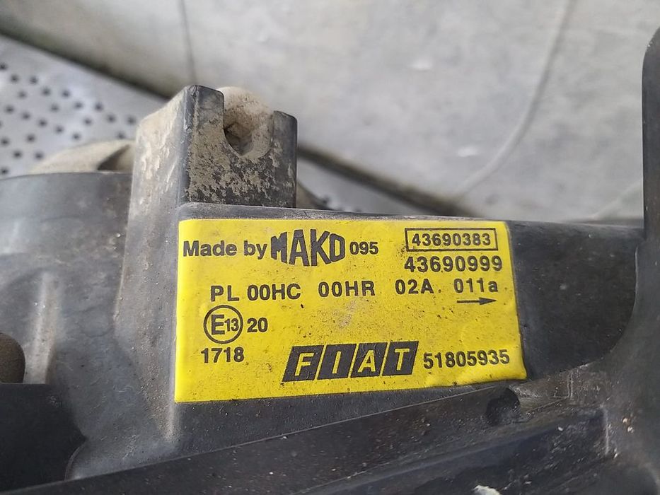 Far stanga fiat doblo 1 cargo 223 43690383 43690999 51805935