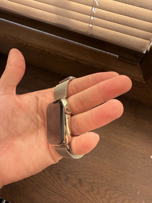 Apple watch 7 45mm stainless steel milanese