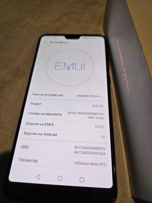 Huawei P20 Pro 6/128Gb.Перфектен