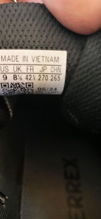 Adidas terrex Goretex туристически маратонки
