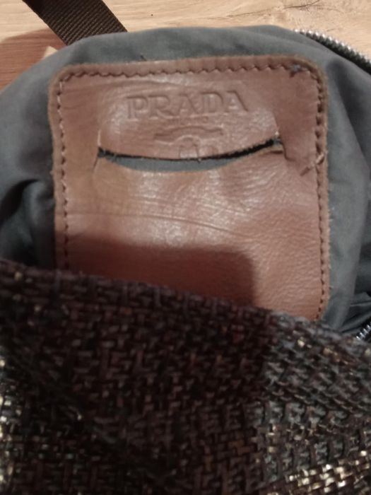 Дамска плетена чанта Прада оригинална