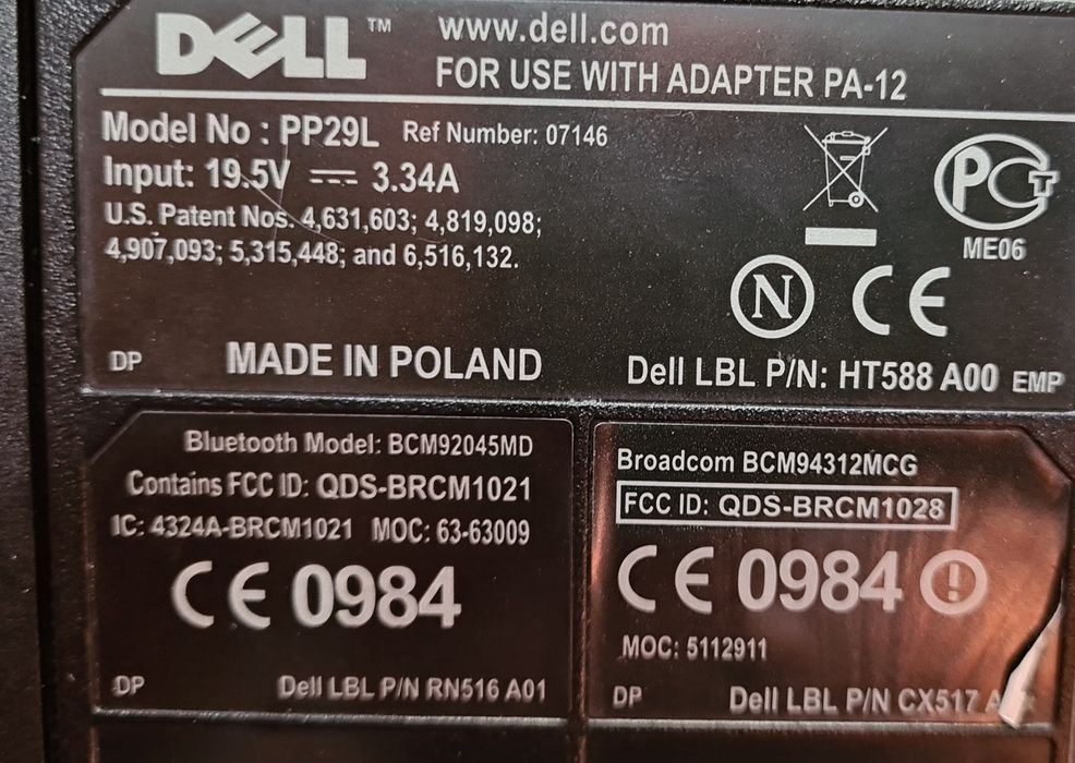 Laptop Dell Inspiron 1525