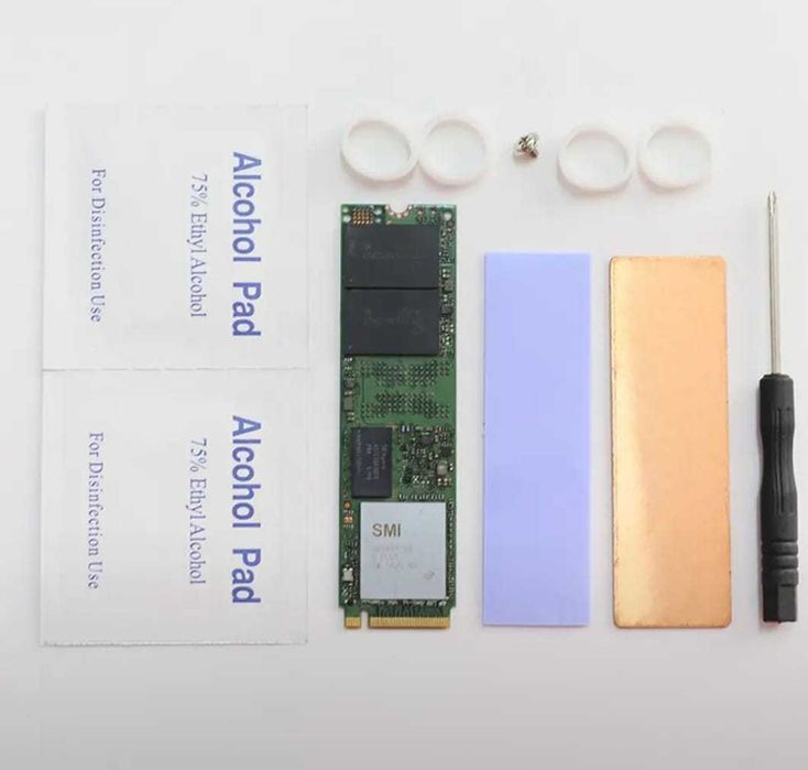 Радиатор, охлаждение диска SSD M.2